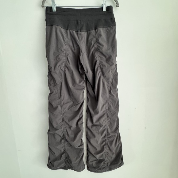 Lululemon  Womens Gray Dance Studio Pants Lined Sz 8 Stretch Active - Picture 7 of 10